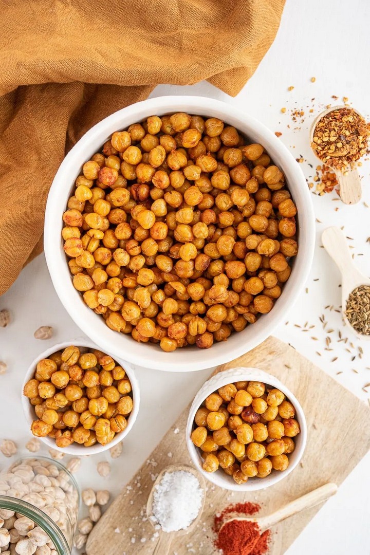 Crispy Roasted Chickpeas