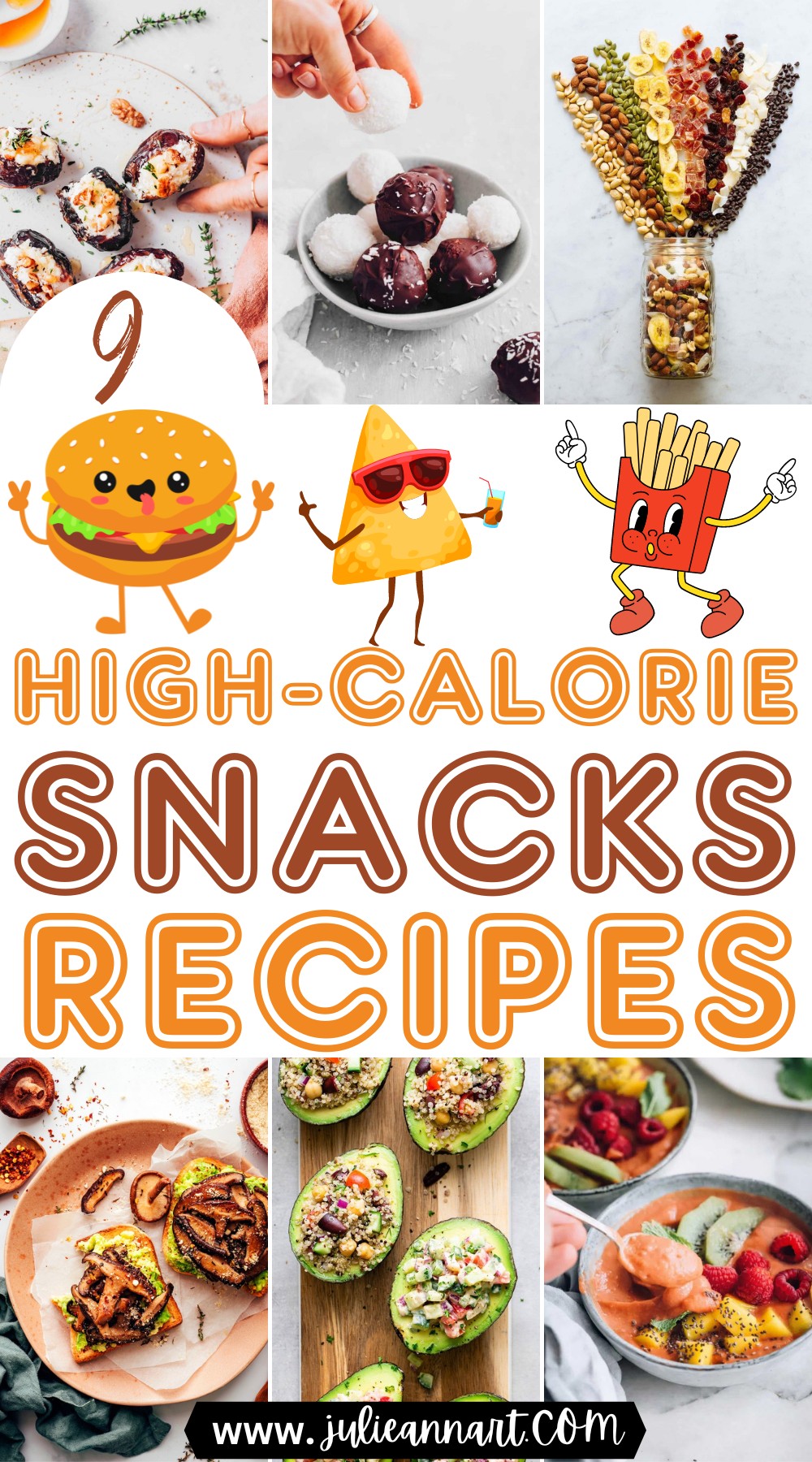 High-Calorie Snacks Recipes