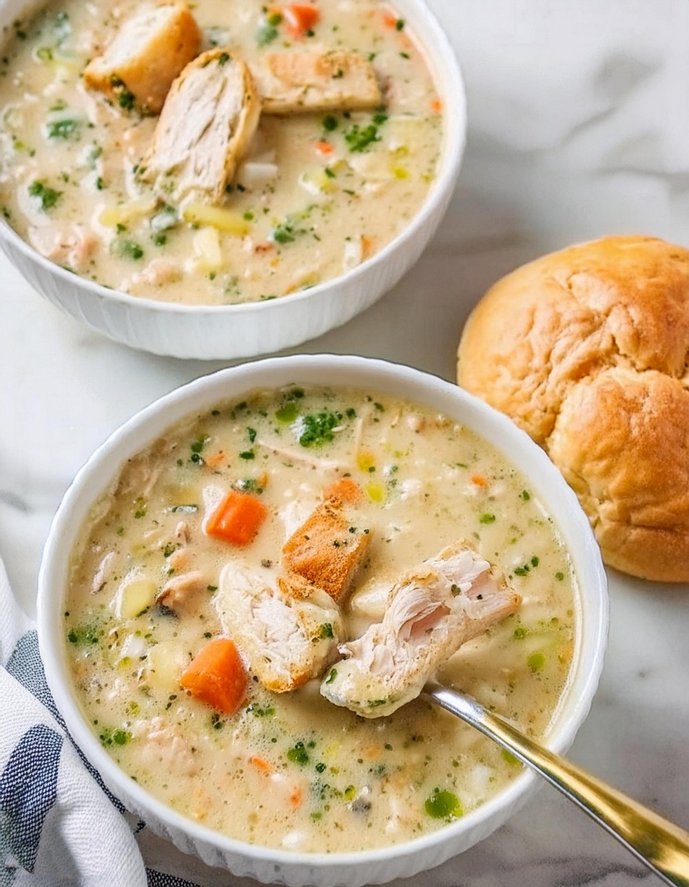 Best Chicken Pot Pie Soup