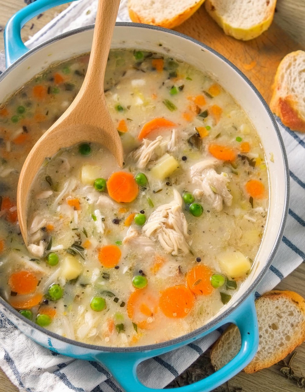 Chicken Pot Pie Soup