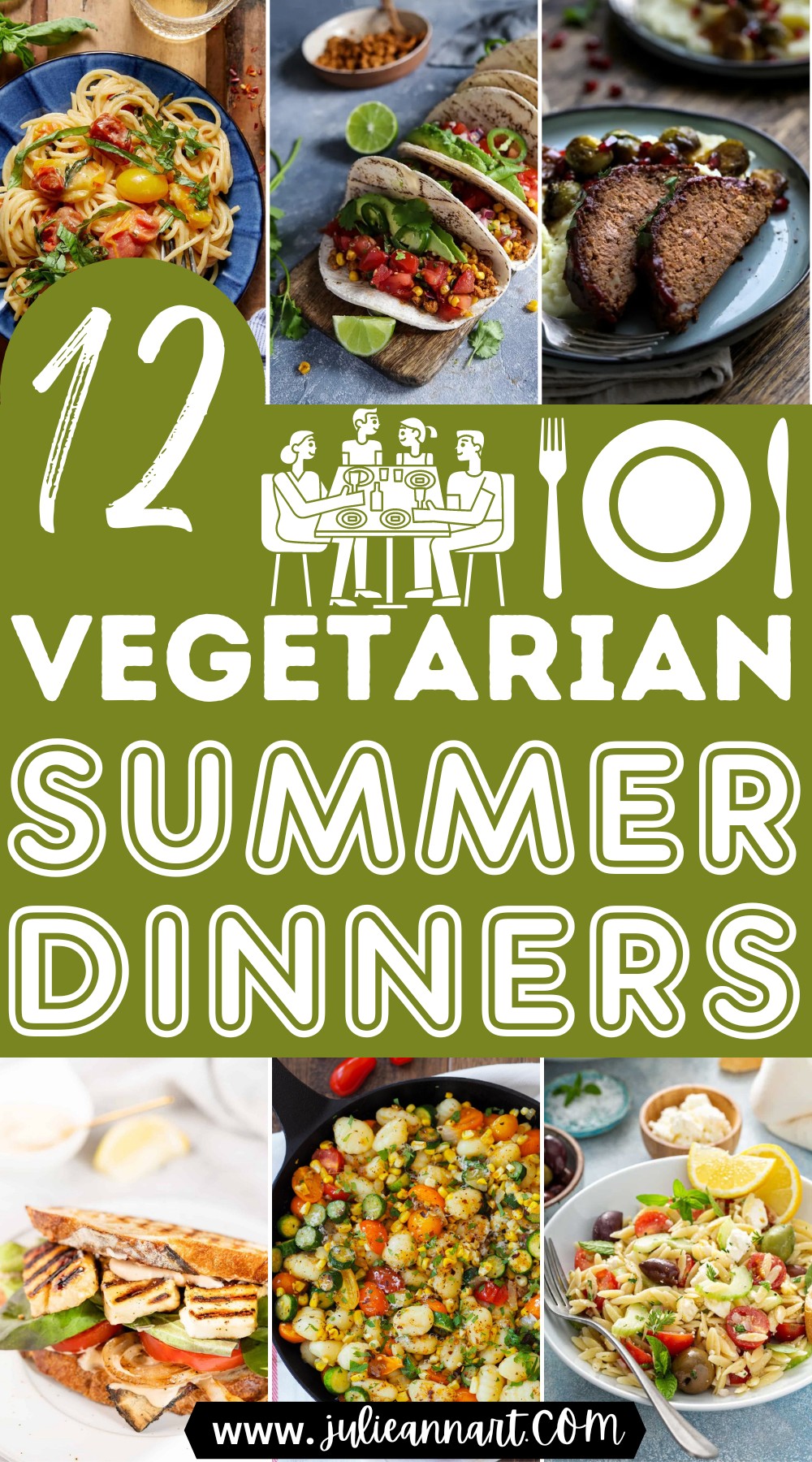 Easy Vegetarian Summer Dinners
