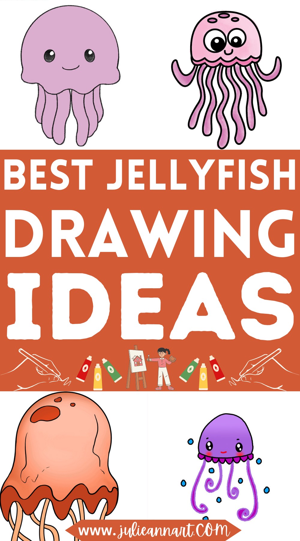 Jellyfish Drawing Ideas
