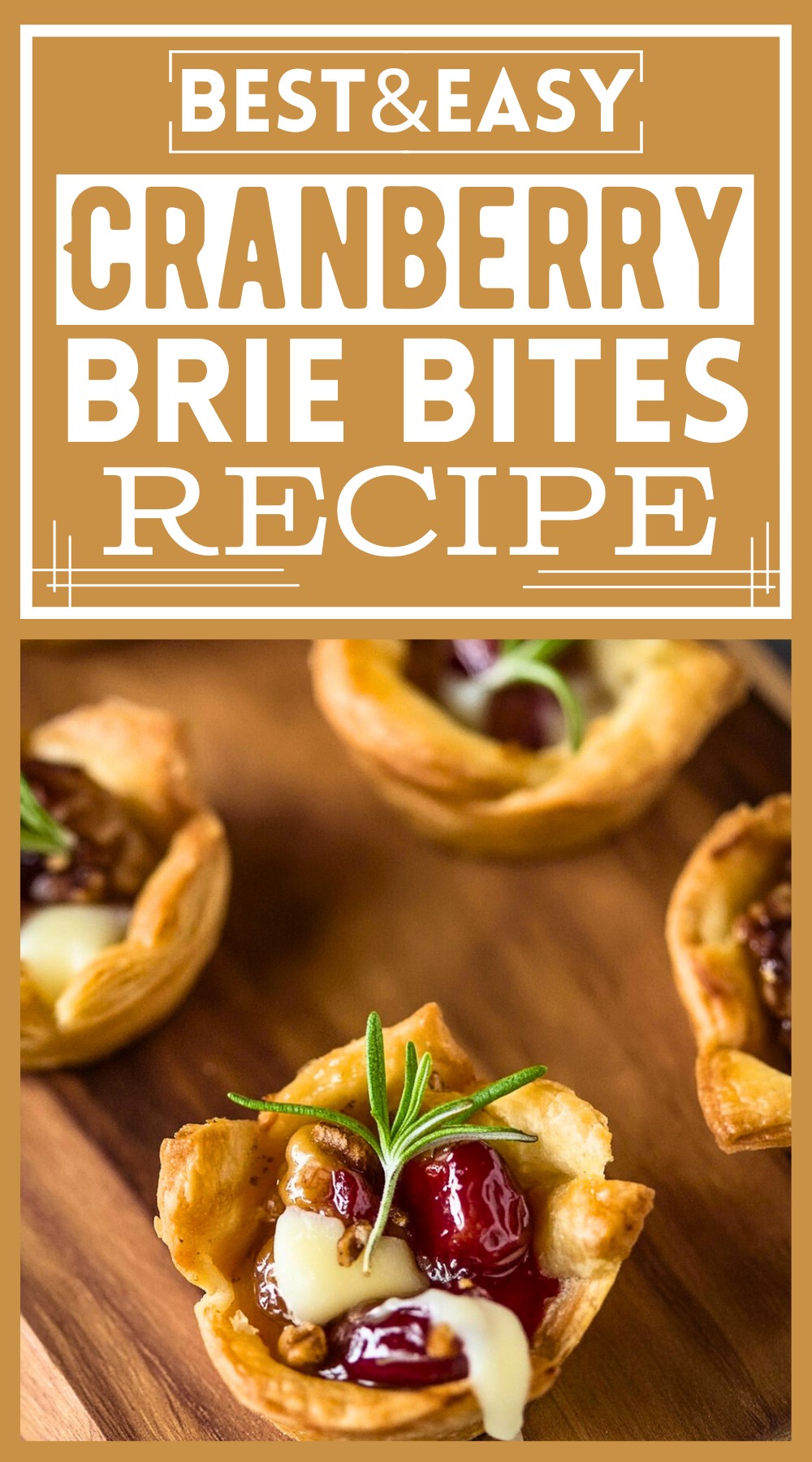 Cranberry Brie Bites Recipe