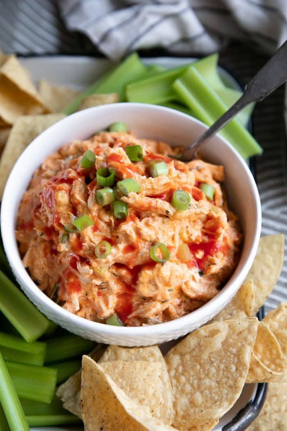 Crock Pot Buffalo Chicken Dip