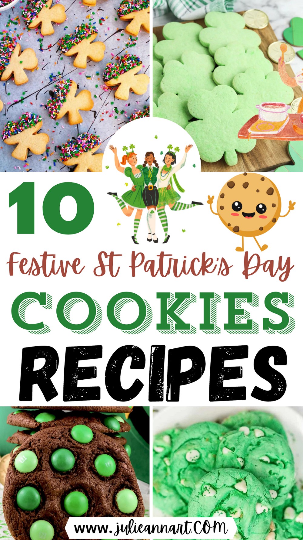 Festive St Patrick’s Day Cookies