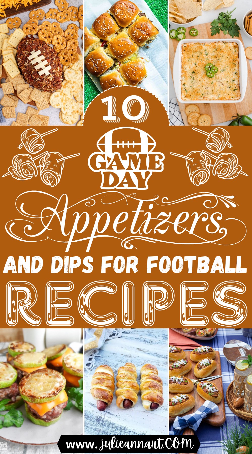 Game Day Appetizers And Dips For Football