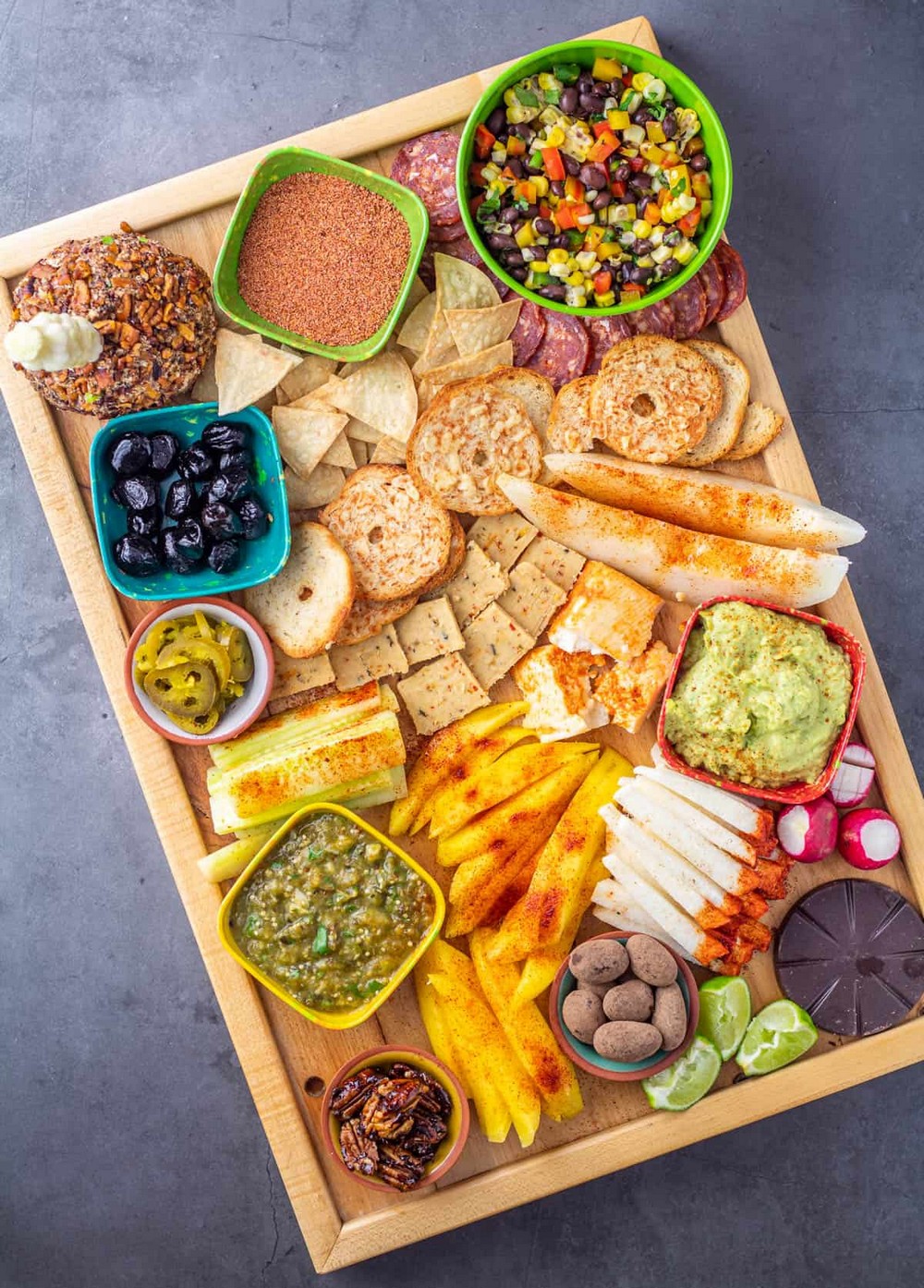 Mexican Charcuterie Board