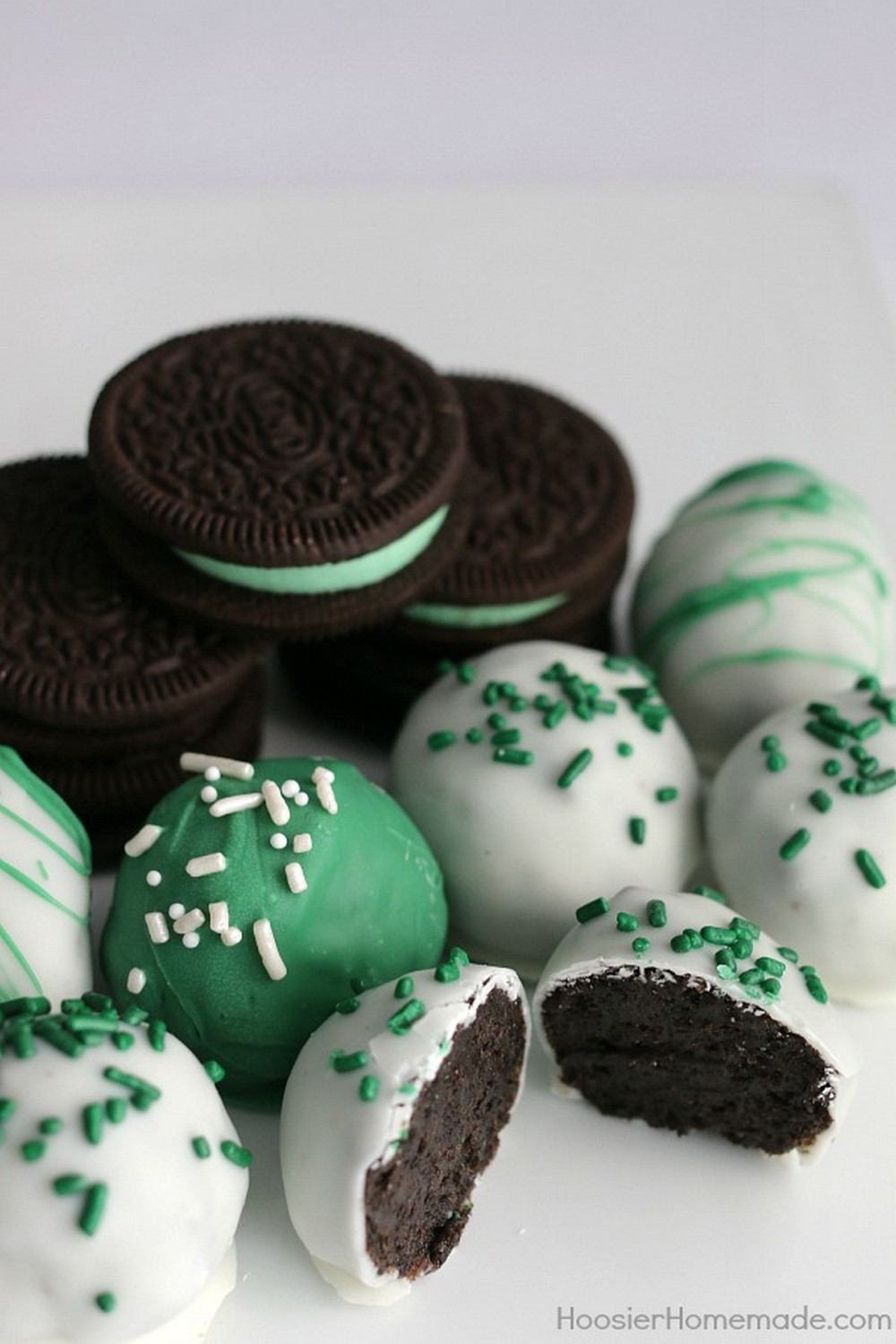 Mint Oreo Truffles St. Patrick’s Day Treats