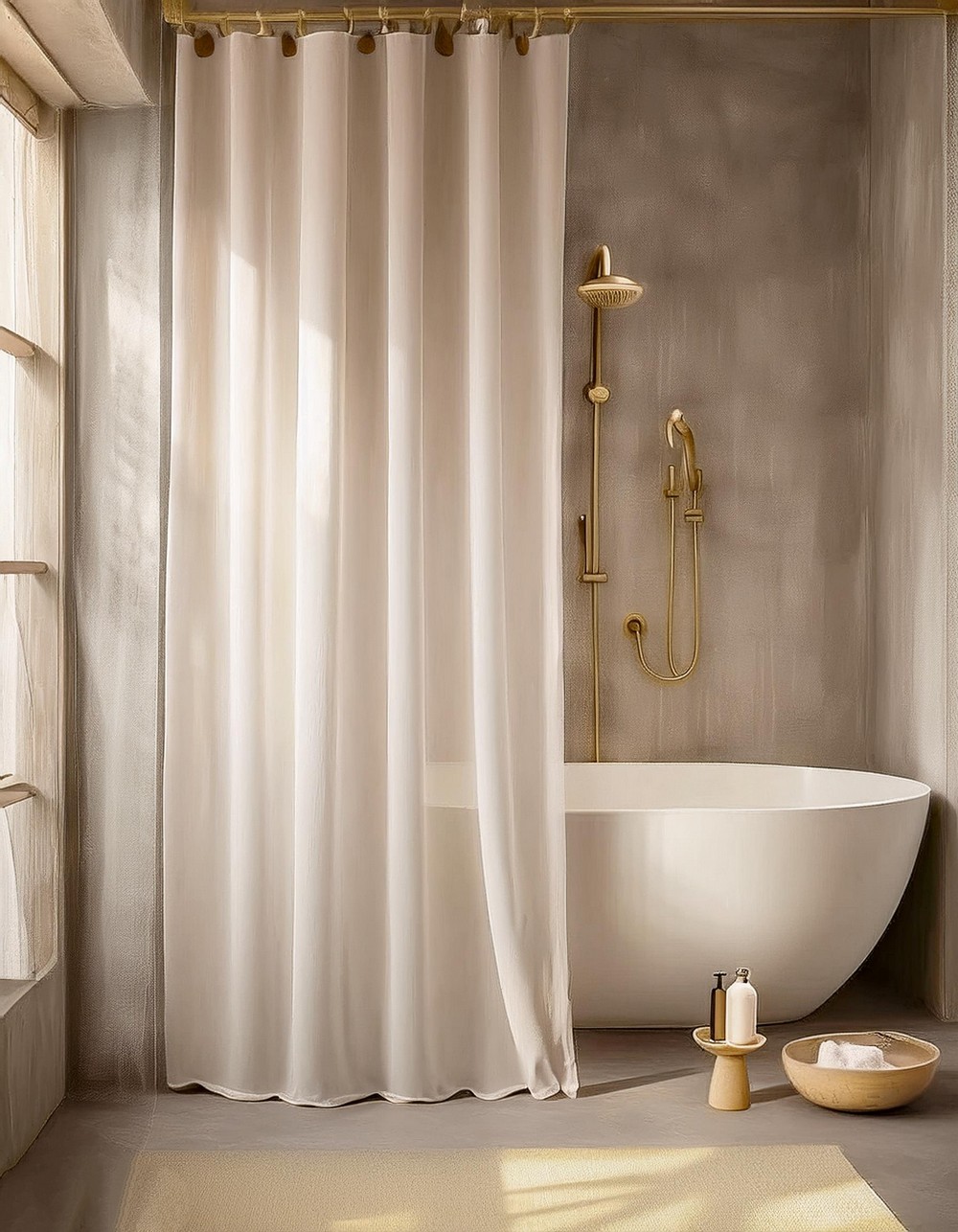Incorporate a Stylish Shower Curtain