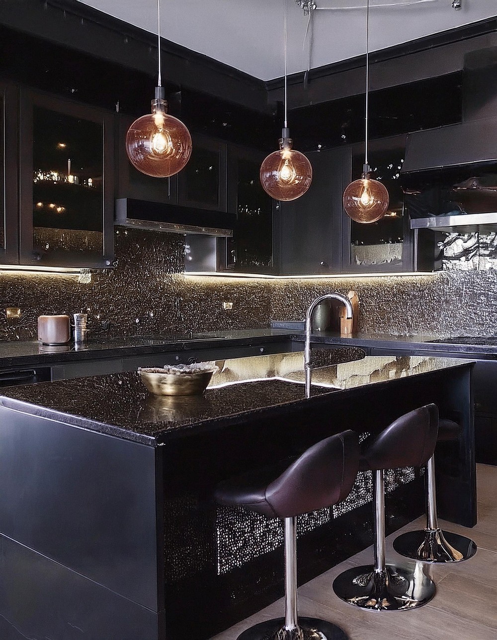 Refined Compact Kitchen Style