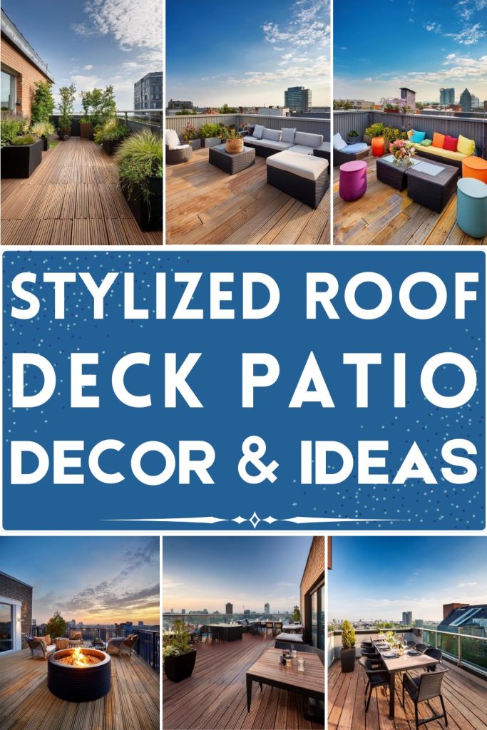 10 Roof Deck Patio Stylization & Decor Ideas - The Julie Art
